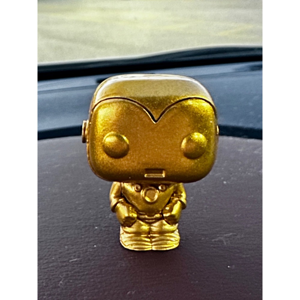 Gold Iron Man Funko Pocket Pop Marvel Mini Figure 2019